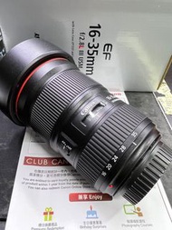 全新一樣 CANON EF 16-35 16-35MM F2.8 III 行貨