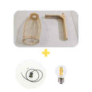 (Xưởng HCM) Đèn Gỗ Treo Tường Quả Nhót Decor Phòng Ngủ Homestay Coffee Shop