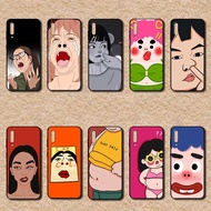 Case For Samsung Galaxy A50 A50S A30S Fun emoji pack logo Phone case protective case