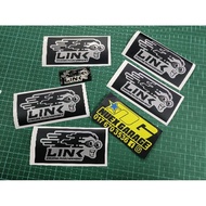 Link Ecu engine management sticker