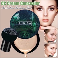 (SKR) SUNISA Bedak Anti Air Waterproof Mushroom Head Air CC Cream moisturizing Air Cushion BB Cream Original Coushion SN-01