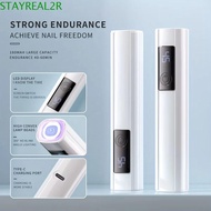 STAYREAL2R Mini Nail Dryer Light, 45s Timer Single Finger LED Nail Lamp, Wireless Lamp Digital Displ