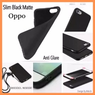 JM SLIM BLACK MATTE OPPO A15 A15S A31 2020 A91 A5 2020 A9 2020 A1K A3S A7 A5S A12 NEO 7 NEO 9 A37 A3