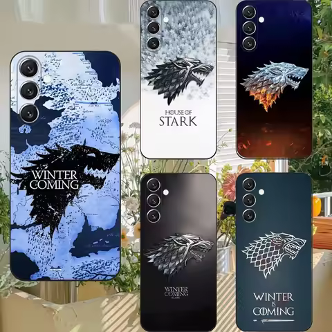Winter Coming Stark Phone Case For Samsung S21,S22 Ultra,S20,S30 plus,S22 plus,S23,S30 ultra 5G Sili