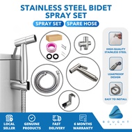 Stainless Steel Bidet Spray Set - Durable Leakproof Adjustable Easy Installation Toilet Water Spraye