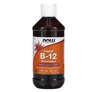 NOW Foods, Liquid B-12, B-Complex, 8 fl oz (237 ml),  Nervous System Health