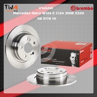 Brembo จานเบรคหลัง Standard discs Mercedes-Benz W124 E-CE 200-300 08 4738 14