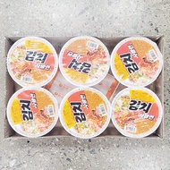 [Nongshim] Kimchi bowl noodles (86gx6)