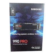 Samsung 990 PRO 2TB PCIe Gen 4.0 x4 NVMe M.2 2280 Internal SSD, MZ-V9P2T0BW