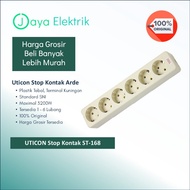[RETAIL] UTICON 6-Pin Grounded Socket - 6-Pin Socket ST 168