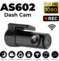 👉พร้อมสต็อก👈 กล้องติดรถยนต์ ETTRO AS602 มินิ กล้องติดรถยนต HD 1080P Wifi Car DVR Camera Video Recorder Dash Cam Night Vision G-sensor