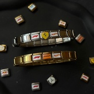 F1 x Hot Wheels inspired Italian Charm Bracelet