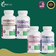 Bronson Probiotic + Prebiotic 50 Billion CFU - 60 Vegetarian Capsules