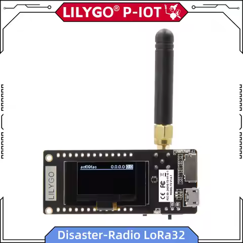 LILYGO® TTGO Disaster-Radio LoRa32 V2.1 Development Board ESP32 LoRa Module 433MHz 868MHz 915MHz WIF