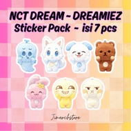 NCT DREAM DREAMIEZ Cartoon Animals Characters STICKER contains 7 pcs STICKER Pack set