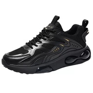 LV0322 Sepatu Sneakers Pria Import Sepatu Sport Hitam Pria