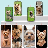 Samsung A01 EU A02 M02 F56 A03S A04 s A5 2017 A6 A7 A8 A9 Plus 2018 J11 Cute puppy Soft black phone 