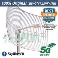 UPLift SkyWave Zensei Ultra MIMO ZUM Dual-Polarity Parabolic Antenna 2x30dbi Best for Remote Areas S
