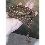 8.2mm Vietnam Nha Trang Agarwood (ants damaged formation) 108 beads mala/necklace/handheld/multi loops bracelet