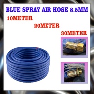 TECOFLEX Blue Air Hose 8.5mm x 14mm - 10m/20m/30m for Air Compressor, Durable Flexible Pneumatic Hos