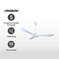 Krisbow 48 Inch Ceiling Fan - White