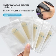 High-Quality Silicone Eyebrow Tattoo Practice Patch - For Wild Line Brow & Foggy Brow Manual/Machine