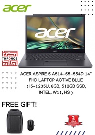 Acer Aspire 5 A514-55-554D 14'' FHD Laptop Active Blue
