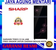 KULKAS SHARP SJ 317 MG 2 PINTU SHARP BESAR