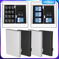 [Etekaxa] Storage Box 3SD and 18MicroSD Cards for CF (Compact Flash) TF NS Game Card