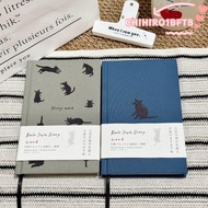 CHIHIRO1BFT8 2026 Schedule Book, To Do List Kitten Illustration B5 Notebook, Multi Functional Hard S