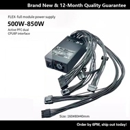 Dual CPU8P Full Module Small 1u Power Supply 500W/600W/700W FLEX NAS Small Chassis Silent Dual Chann