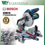 Bosch GCM216 8" Compound Miter Saw / mesin potong kayu miter saw bosch mitre saw For Wood & Aluminiu