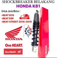 SHOCKBREAKER BELAKANG MOTOR HONDA BEAT ESP BEAT ECO BEAT STREET 2017/2020 ( KODE PART K81)