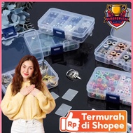 Plastic Storage Jewelry Box 8 Grid - PJ321