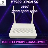 1/2/5 PCS 5G ONU XPON PT939G Epon Gpon wifi Second-hand Fiber Optic epon/gpon Router FTTH XPON ONT 1
