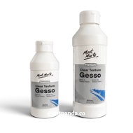 🇲🇾 Mont Marte Clear Texture Gesso Premium 250ml 500ml Art Painting Supplies