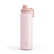 18/26/40oz Stainless Steel Insulated Sports Water Bottle With Straw Lid And Handle, Wide Mouth Doubl