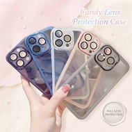 Realme 9i 11 11X 12 12 Pro Plus 12X 12 Plus 13 14X C71 C75 Camera Glass Candy Protection Soft Casing