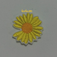 Patch Bordir Bunga Daisy Warna