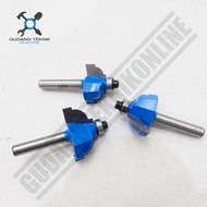 Mata Profil Kayu 1/4" X R3/16 R1/4 R5/16 AST Classical Cove Bit / Mata Trimmer Router AST Classical Cove Bit