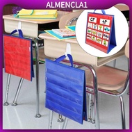 [Almencla1] Chart Table Top Double-Sided Learning Cards Chart Foldable & Self-Standing for