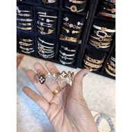 van cleef stainless steel bracelet