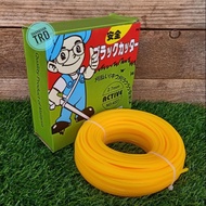 1roll 2.8mm X 345g ACTIVE Mata Tali Mesin Rumput Nylon Mono Filament Rope Grass Trimmer Cutter Strings Ready Stock