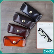 CVMAX Protector  Handmade Portable Eyeglass Genuine Leather