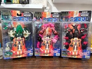 現貨 全新 包裝不完美 罕有品 共3盒 Takara 超磁力 MicroMan 022 023 024 大合體 惡魔 微星小超人  敵角 巨大