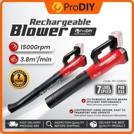 PRODIY Blower Cordless Heavy Duty 15000RPM Portable Leaf Blower Powerful Blower Gardening Outdoor Bl