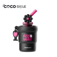 Cocosmile CS8200B Flower Thermos Cup 450ML - Black
