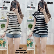 VS-54127 imported mesh knit women's top