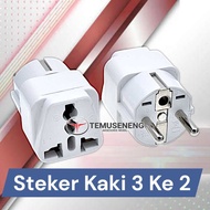 Over Electrical Plug 3-Prong to 2-Prong Socket