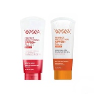 WAWA SUNSCREEN 30ml / 10ml / SUPER SAVER / TINTED SUNSCREEN / GLOW SKIN SET / WAWA CLEANSER / POCKET